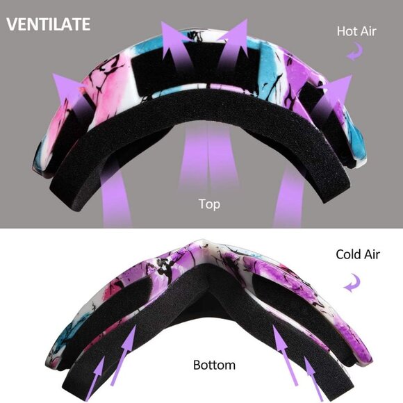 Motorcycle Goggles ATV Goggles Motocross Goggles Windproof Dirt Bike Goggles Dus - Picture 4 of 6